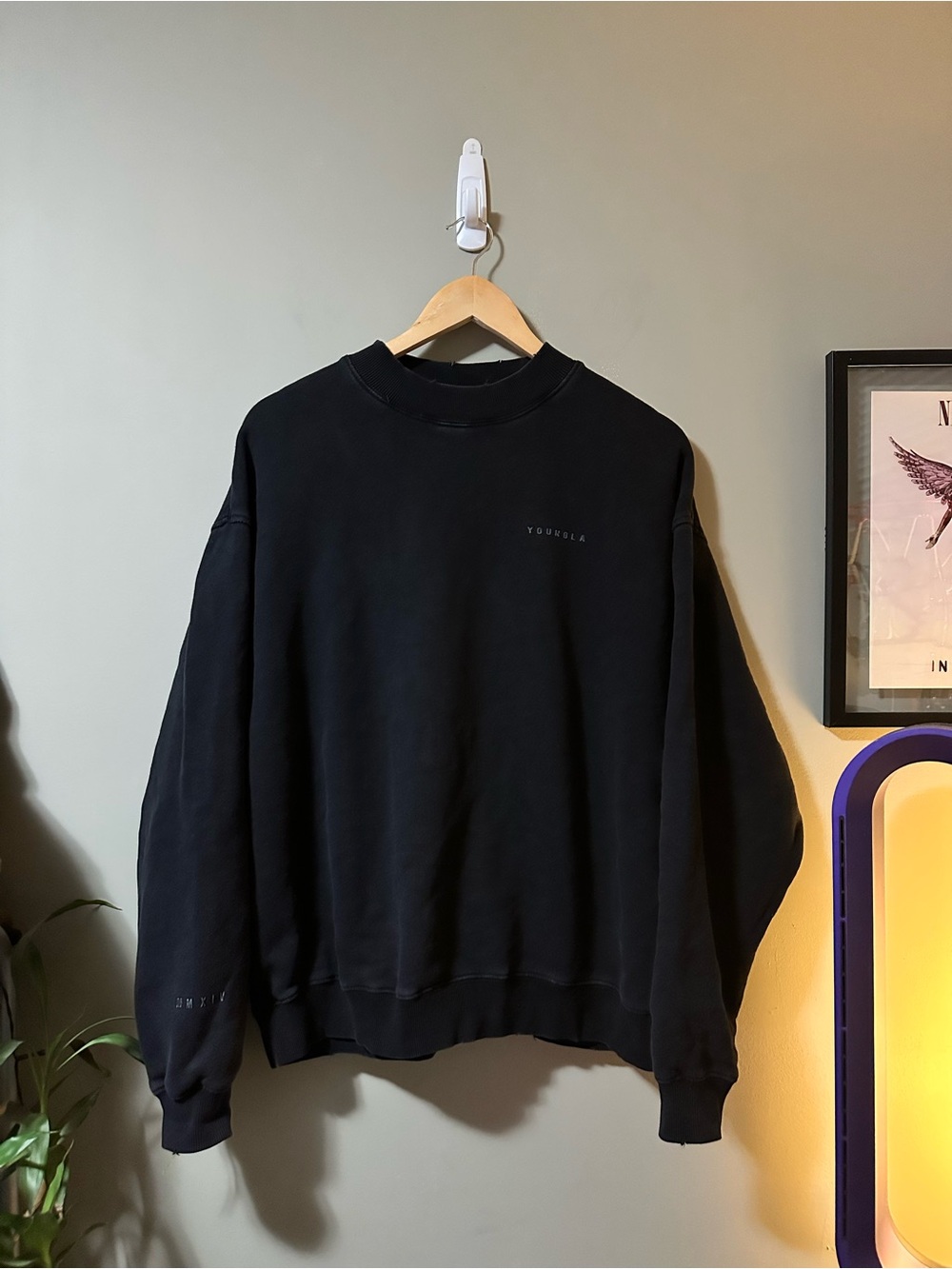 Young LA Black Long Sleeve Shirt - Classic Casual
